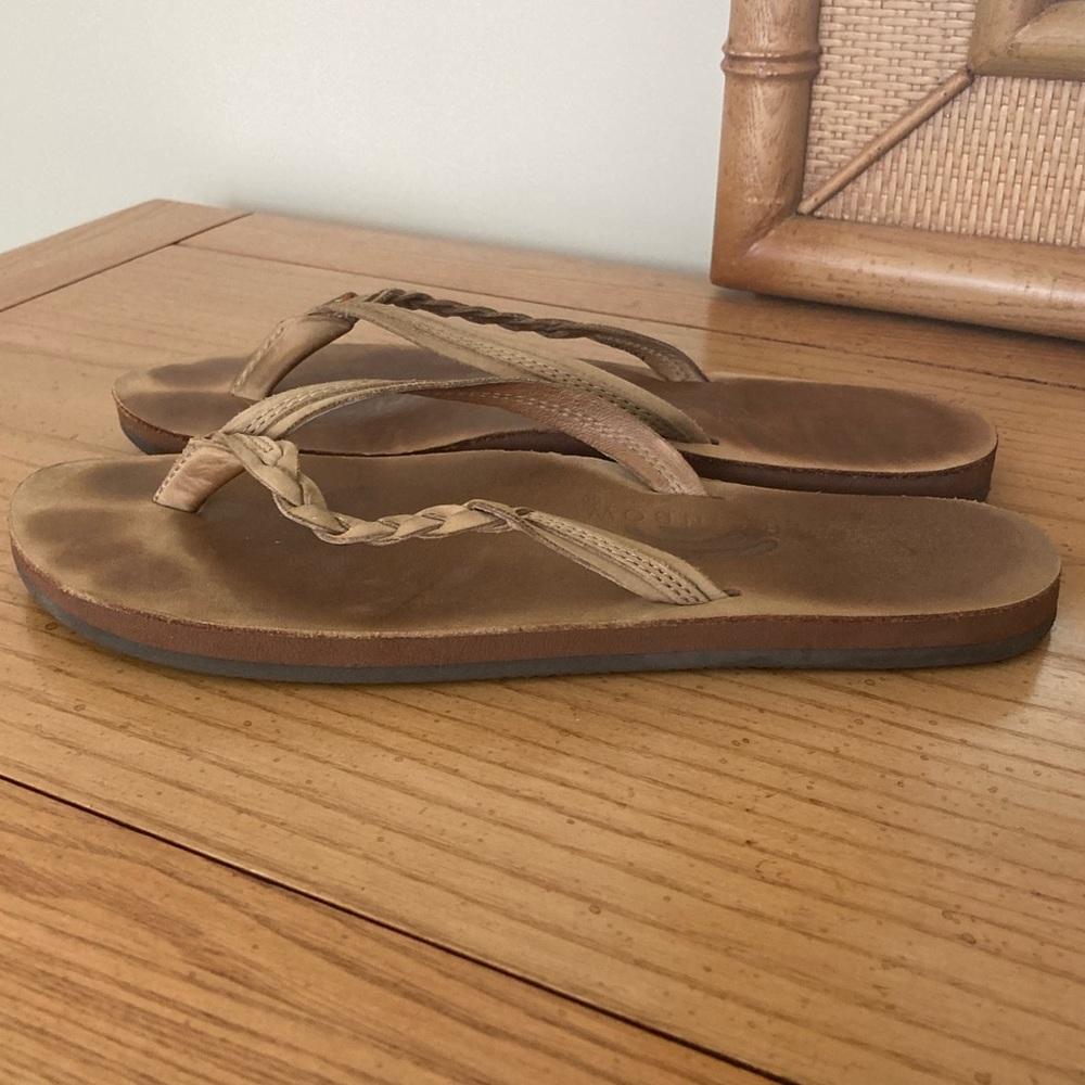 Rainbow Flip-Flops